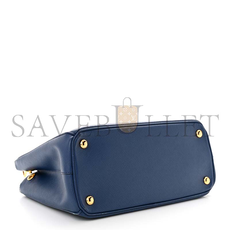 Pra*a medium galleria saffiano leather bag 1ba863 (28*19.5*12cm)
